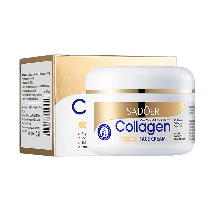 Collagen Moisturizing Skin Rejuvenation Moisturizing Cream 100g jar
