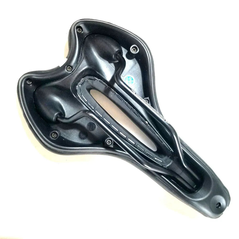 Bicycle cushion with PU leather cover, waterproof protection, wrench tool, and tire patch kit