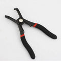 Red interior round nail removal pliers for door panel and wire buckle extraction