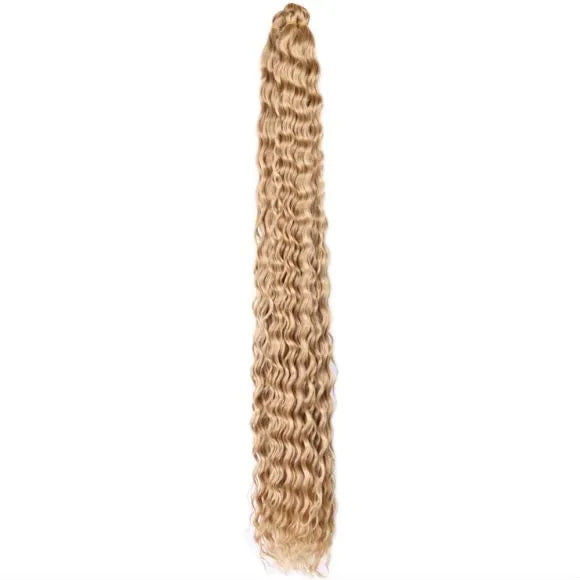 European and American style 32-inch Russian chemical fiber wig in multiple colours, high temperature wire, machine-made, lightweight 100g