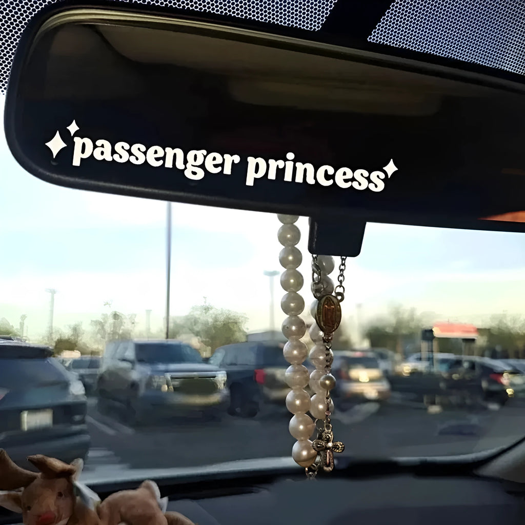 Car creative stickers for window dashboard interior decoration in multiple colours