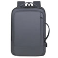 Men's waterproof Oxford cloth backpack with 20-35L capacity for business travel