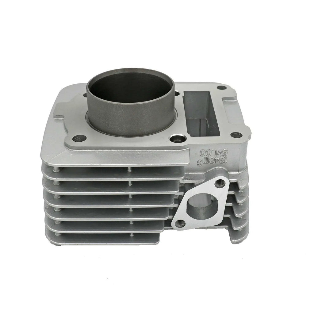 54mm stainless steel motorcycle cylinder set for YBR125 and XTZ125, 123cc single-cylinder replacement part
