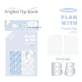 Oblique Angle Artsy Ins Style Salt Series student notebook with 60 sheets in A5 or B5 size