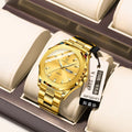 Men's thin steel quartz watch with a business-style case and bracelet on a wrist.