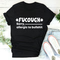 Black straight cut cotton T-shirt with round neck and short sleeves laid flat.