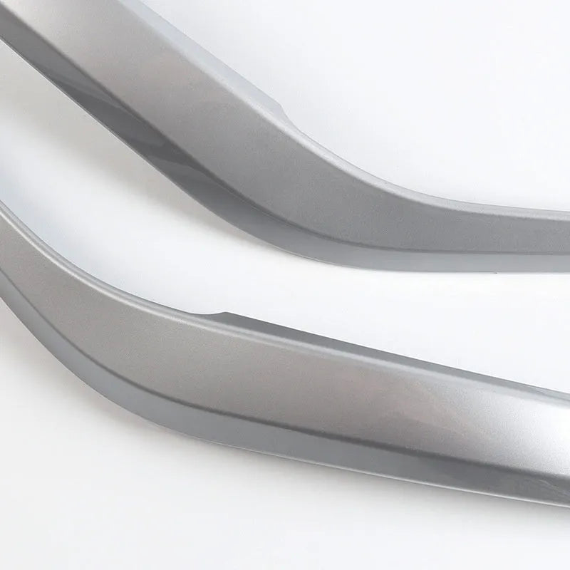 BMW interior carbon fibre pattern black car door handle made of ABS PC for front and rear doors