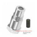 304 stainless steel oxygen sensor adapter for vehicle exhaust system modification