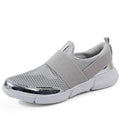 Women's lightweight sneakers in blue with breathable mesh construction and PU midsole