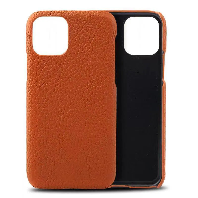 Genuine leather iPhone case, keychain and card holder gift set in black, brown, navy blue and other colours