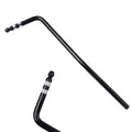 Direct plug-in guitar tremolo bar in black, blue, gold and chrome silver metal finishes