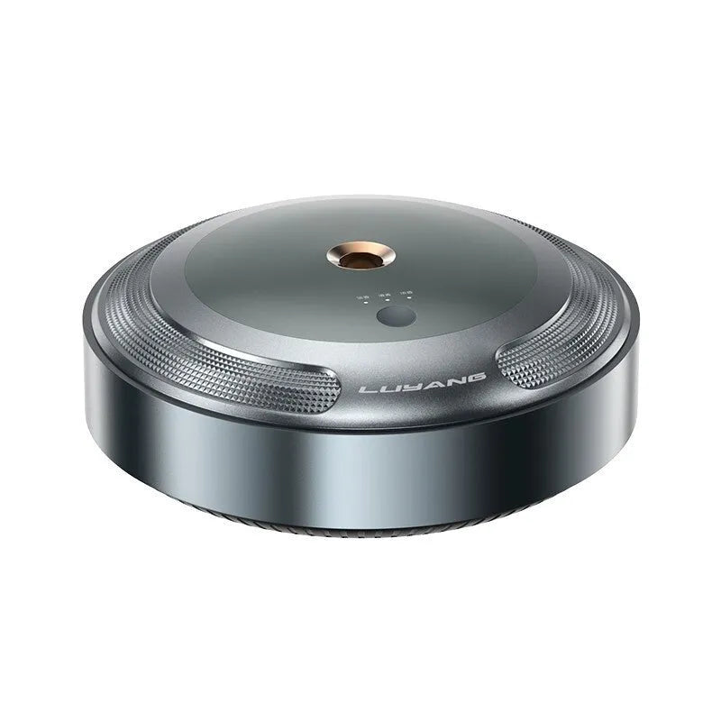 Zinc alloy car diffuser with automatic spray function showing compact 89mm design