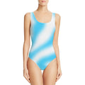 Girl's digital print one-piece swimsuit in sleeveless design with polyester construction