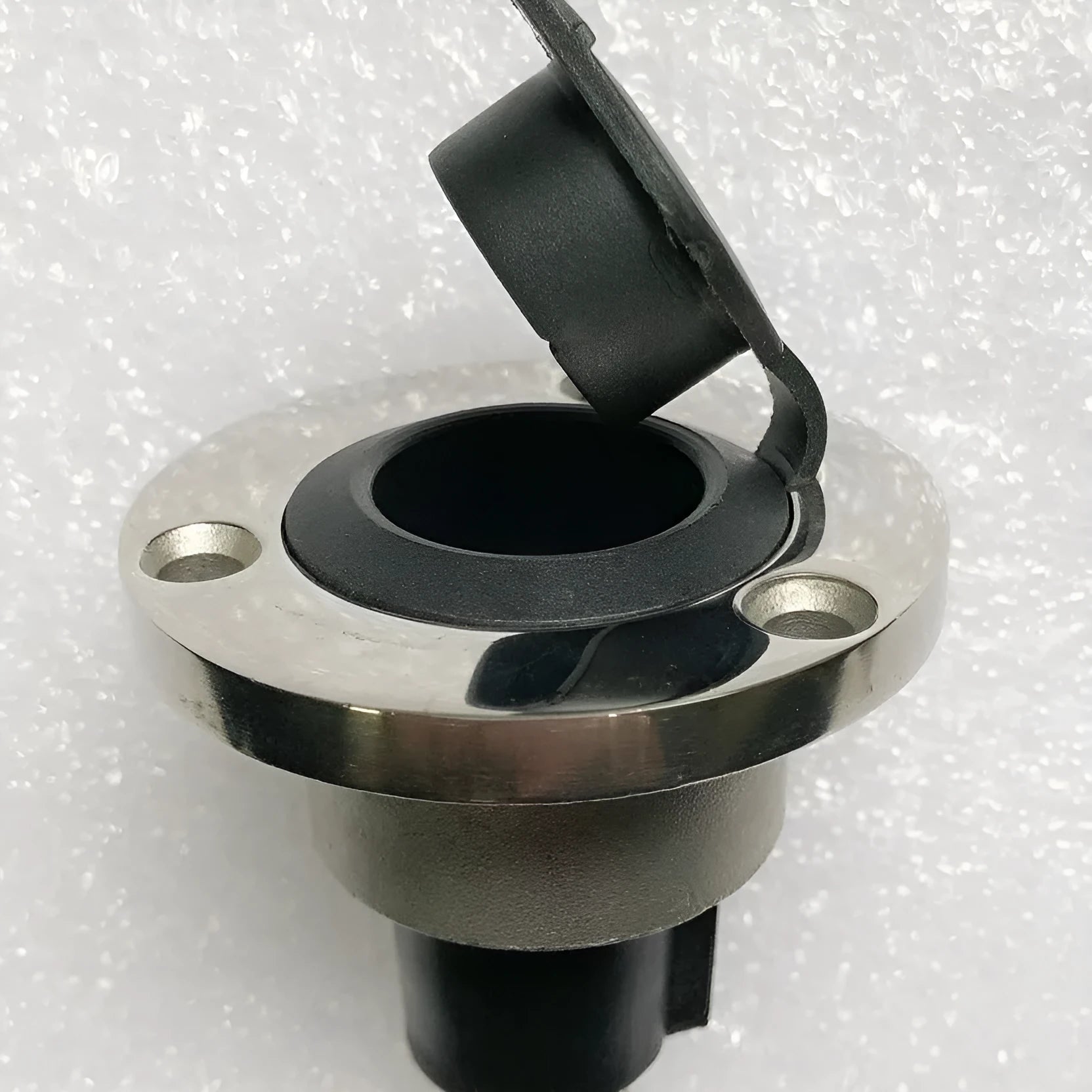 Stainless steel yacht anchor light socket with ABS base and bottom wires