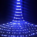 Outdoor net lights and water string lights, 3 x 2 m, IP65, 220 V, plastic shell, blue warm white pure white colour options