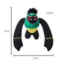 Missing Food Dog Toy Gorilla Sound Paper Sound Bite Resistant Puzzle Interactive Pet Product Green