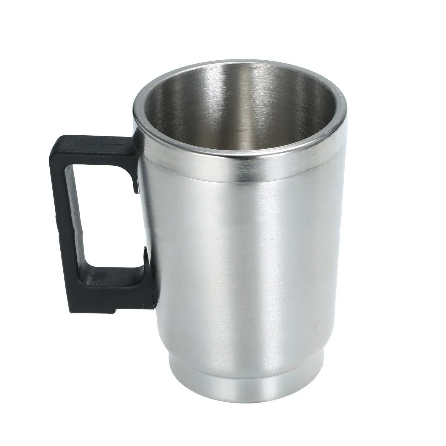 Stainless steel headlamp restoration cups with elbow cover and dual-use funnel cover alongside GB/US and European power adapters.