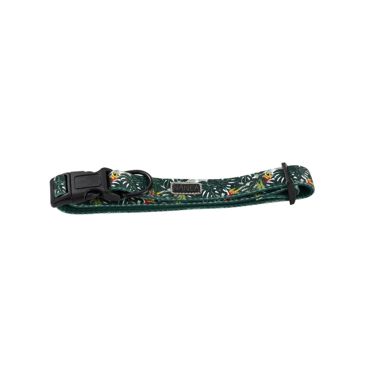 Adjustable cloth dog harness set with six pieces including waste bag and accessories in three size options