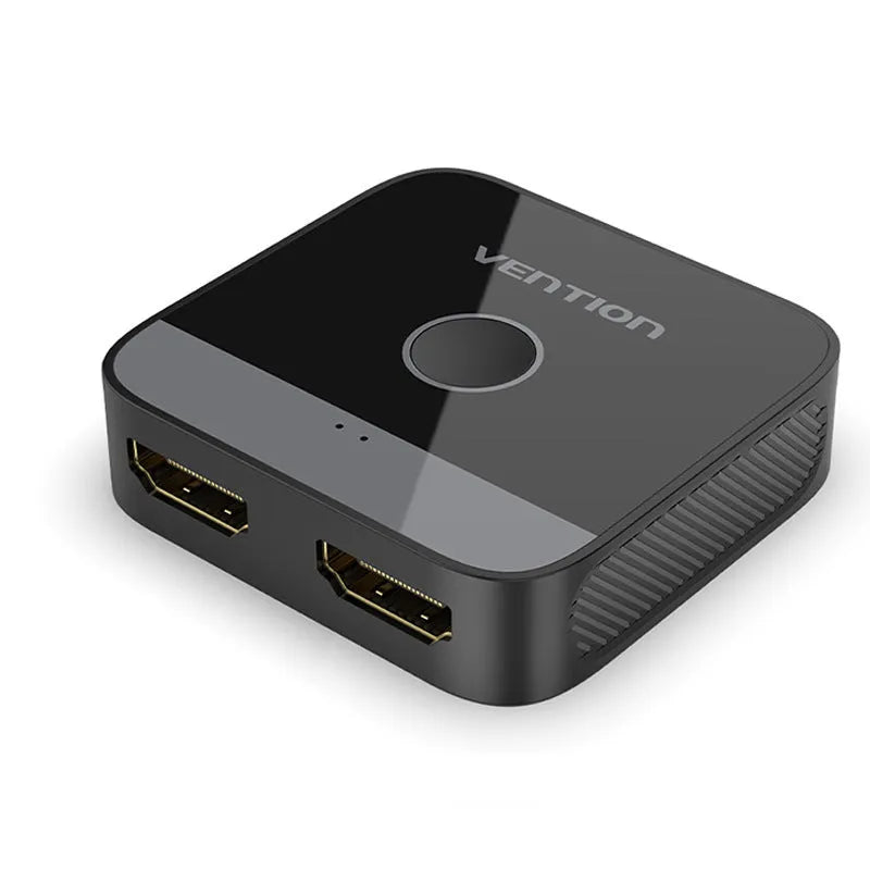 Alloy HDMI to VGA and audio converter with black or grey finish for computer to television connection