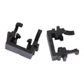 Black plastic LED headlight adapter for Ford Focus Mondeo Fiesta H1 bulb conversion