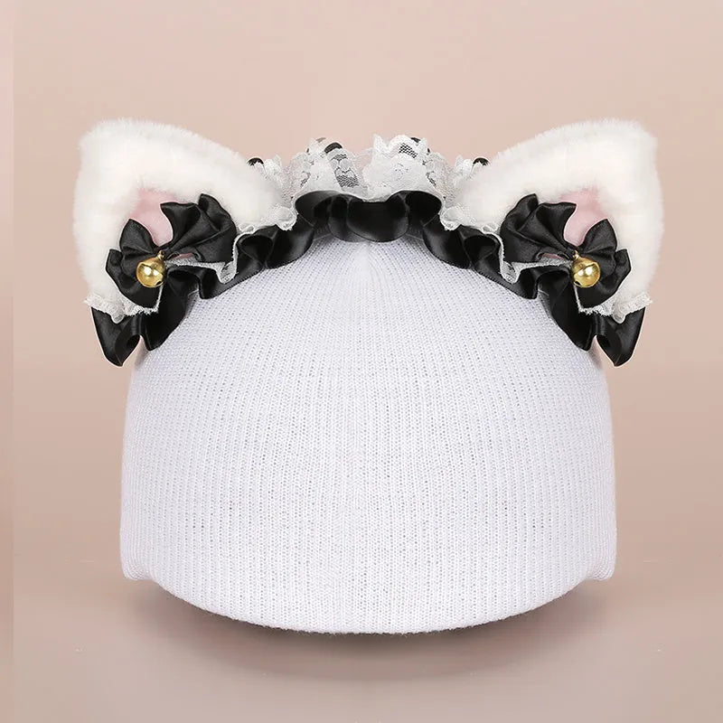 Plush fabric ski helmet decoration with cartoon designs in various colours for helmet personalisation