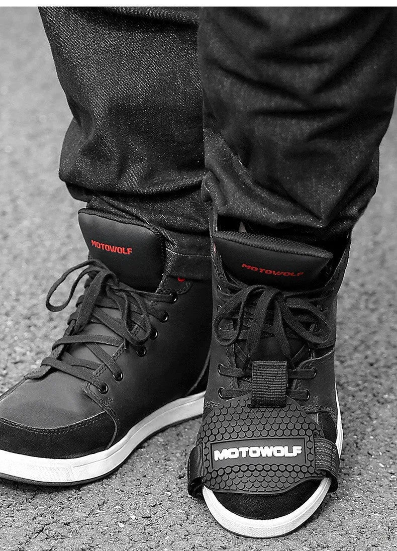 Motorcycle riding shoe protective cushion anti-slip mat 1pc factory direct for footpeg stability