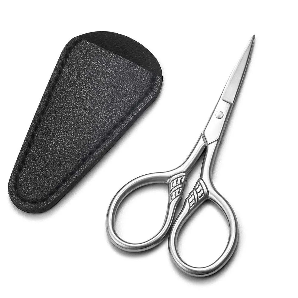 Mini stainless steel tea bag scissors in Gradually Varied Pink or Silver for cutting thread ends