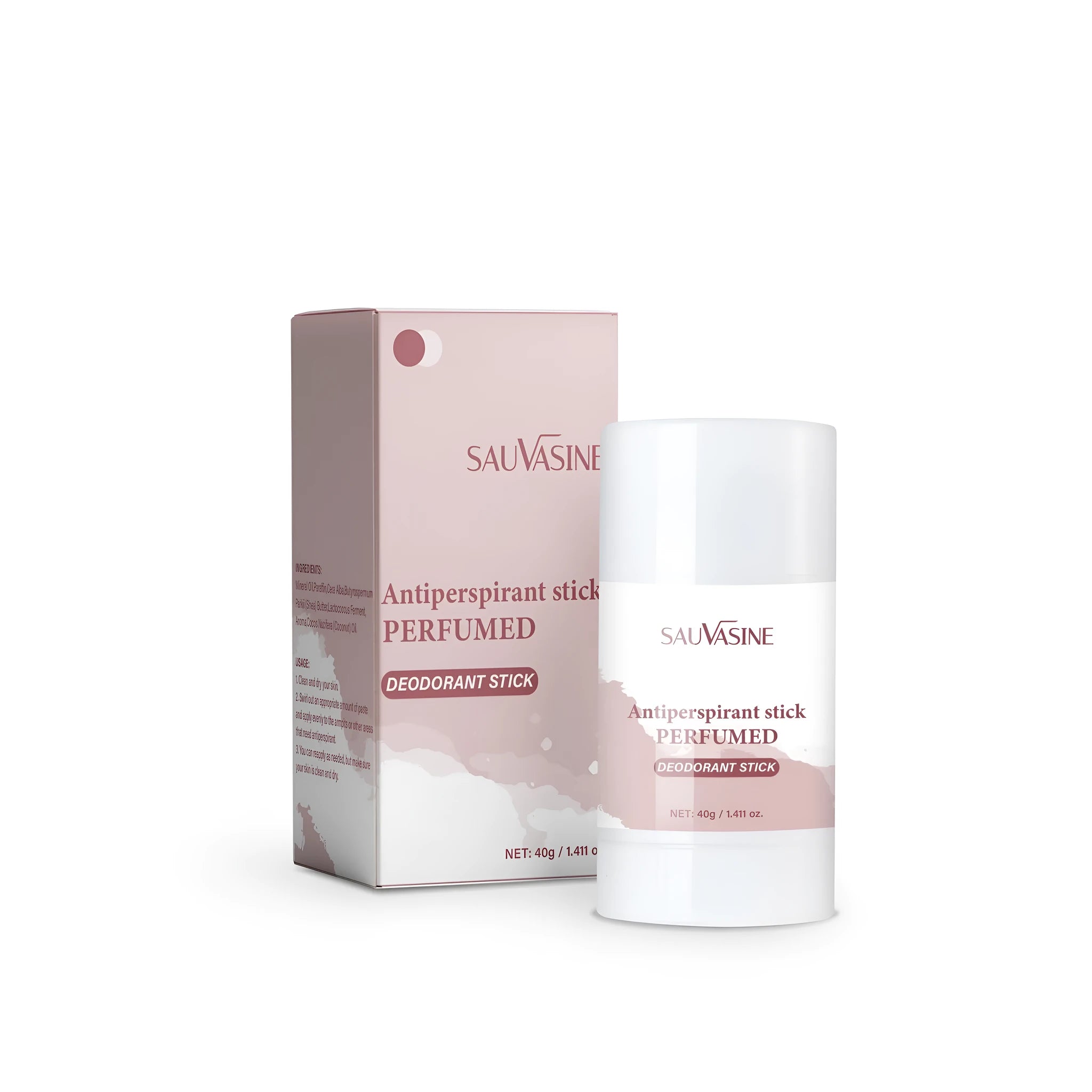 40g antiperspirant deodorant stick for women against armpit odour.