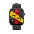 P89 smart watch with full screen touch display and Bluetooth calling in black glue colour