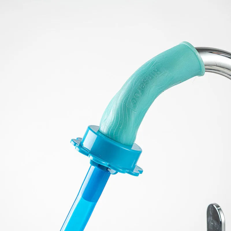 Silicone universal connector shower pipe in modern simplicity style with OPP bag