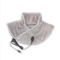 USB electric heating shawl scarf neck shoulder warmer 10W 5V2A in grey colour