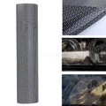Perforated mesh style automotive colour changing film measuring 30cm by 106cm