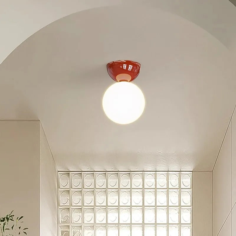 Wall lamp with tricolour light setting in modern simplicity style for hallway or bedroom