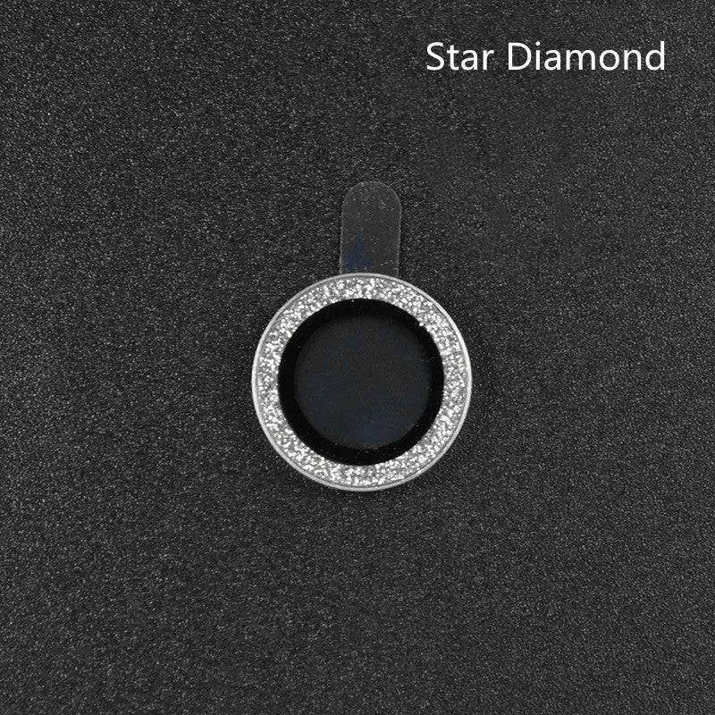 iPhone Diamond Lens Protector Film with aluminium alloy ring for iPhone 12 Pro Max in various colours