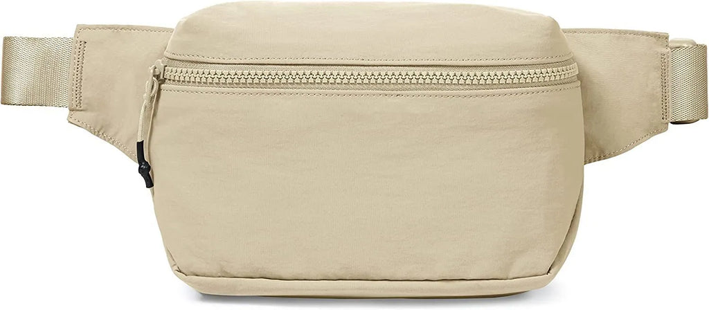 Unisex Oxford cloth crossbody phone bag, 21 x 5 x 13 cm, with front sandwich pocket, shown in five colours
