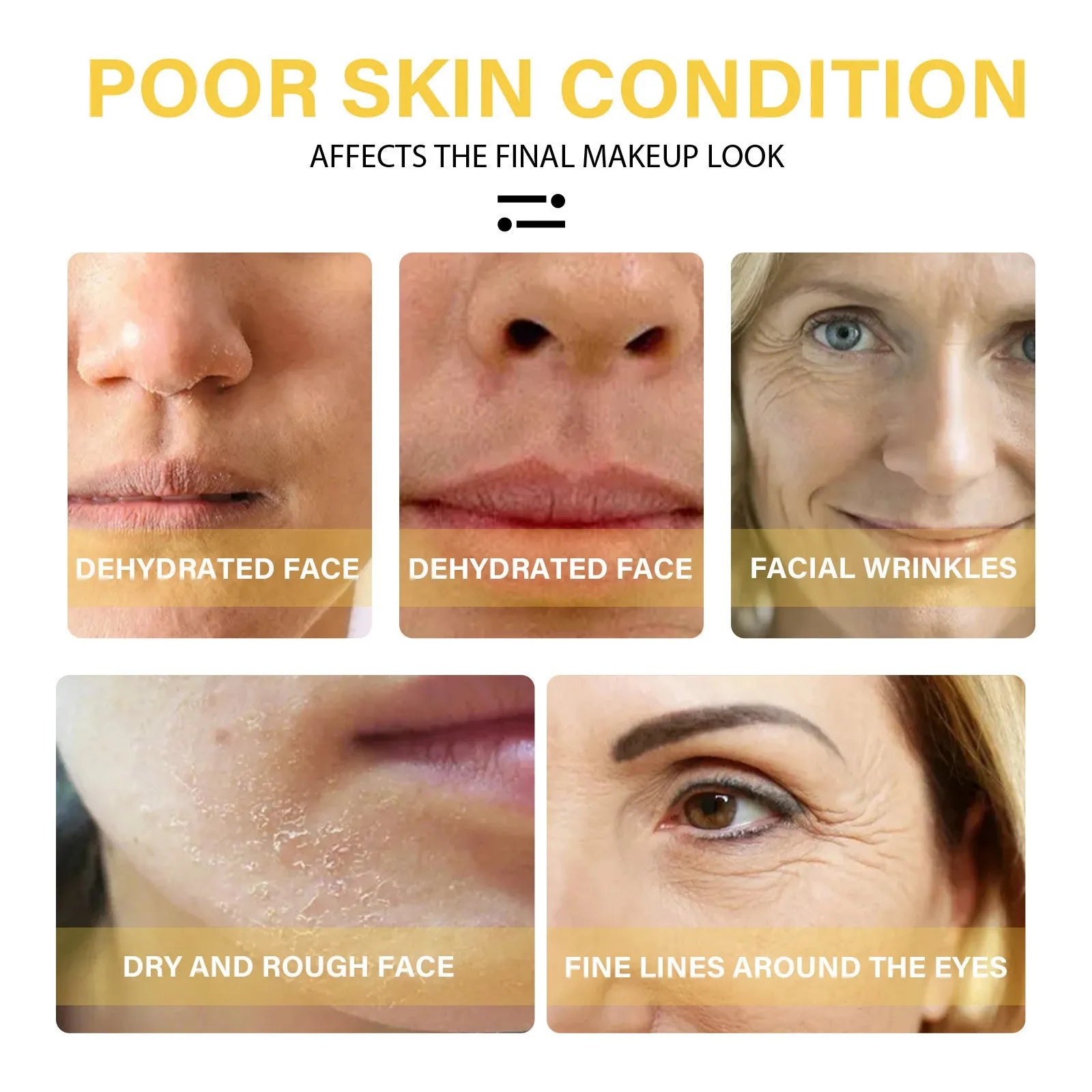 24K gold facial skin cream in 50g box with anti-ageing ingredients Oligopeptide-1 and Retinol
