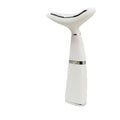 Beauty Importer white neck massager with colour light massage and USB charging