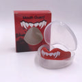 Adult boxing mouthguard with printed teeth design for martial arts protection