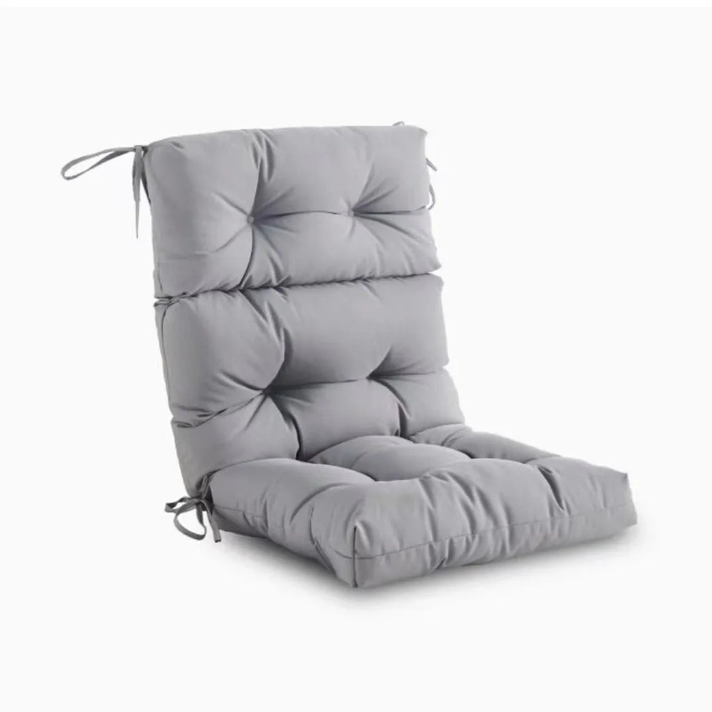 Outdoor 112x53cm hanging basket chair cushion in solid colour polyester with thickened fill