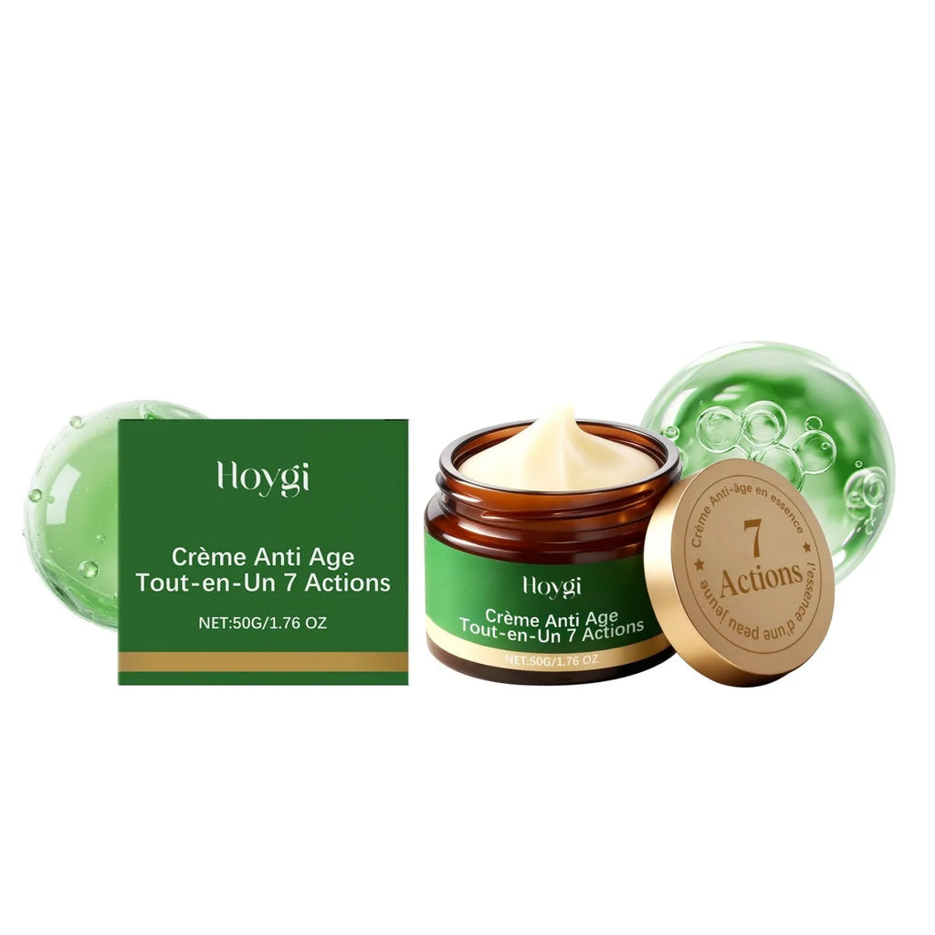 Seven-effect Multi-effect Repair Cream 50g jar with hydrolyzed collagen formula for daily face moisturising