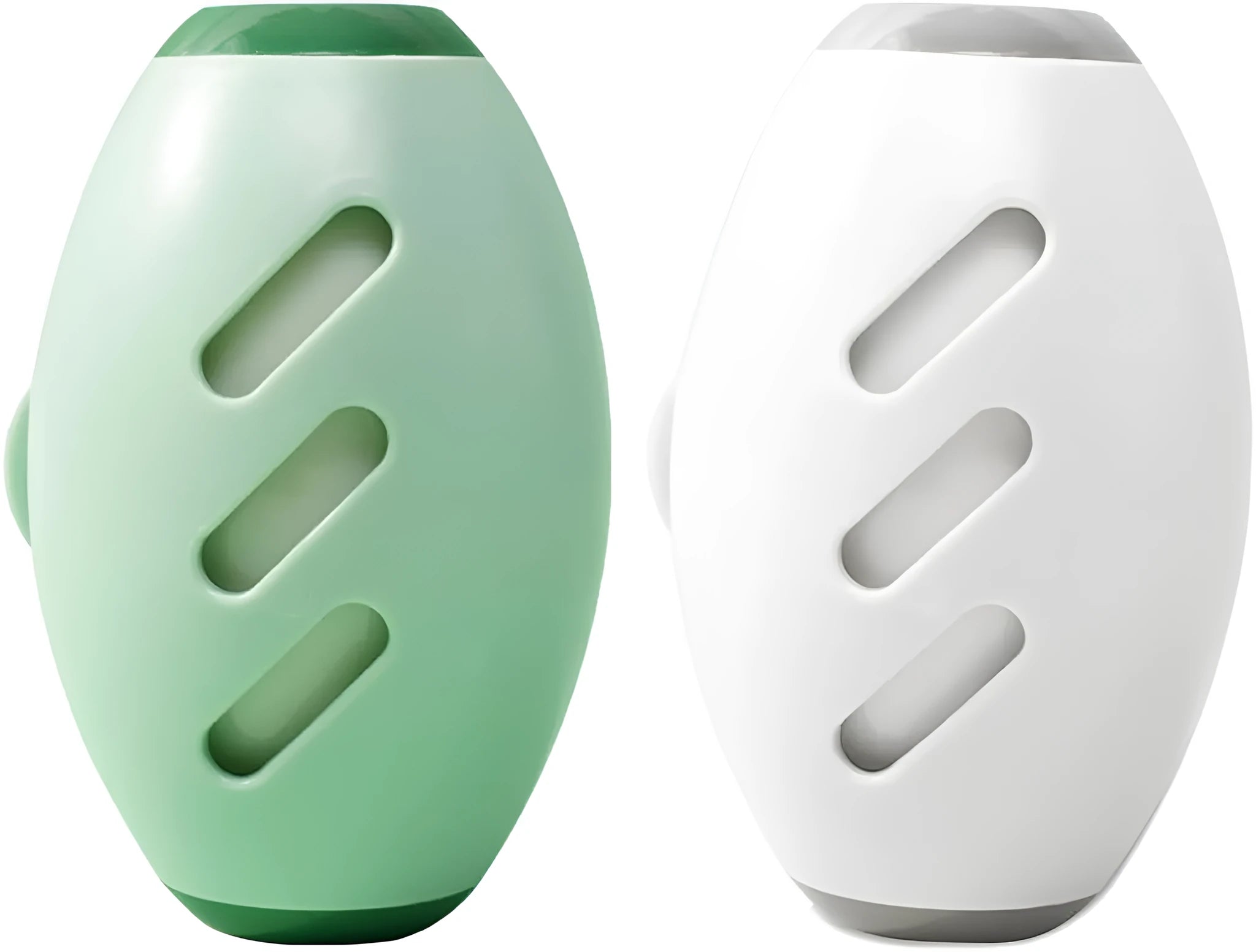 Green and white washable reusable gel lint roller ball portable pet hair removal tool