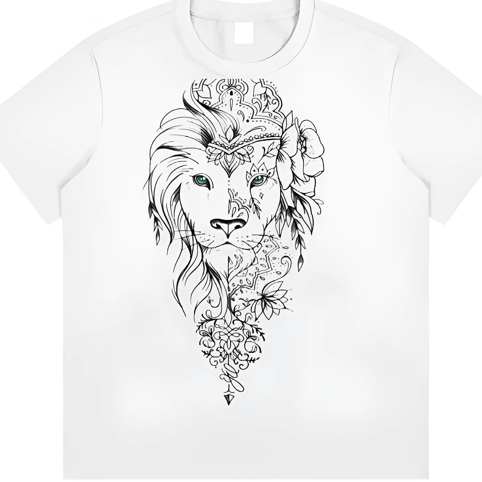 White pure cotton short-sleeved T-shirt for men, pullover style, casual top