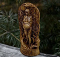 A resin Greek goddess statue for altar or garden use, 22 cm tall, in one of three colour finishes.