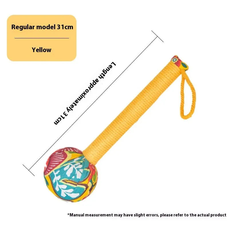 Argy wormwood massage hammer in green colour showing hand-held design for neck and shoulder massage