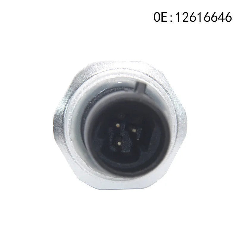 Silver metal automotive fuel pressure sensor for models 12616646 12677836 D1846A