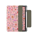 Magnetic suction flat shell protective case for iPad Air 4 and Air 5 tablets in polyurethane