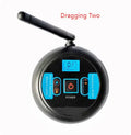 Wireless pet fence training collar with transmitter, IP67 waterproof, adjustable signal, 150m range, fits 25 inch neck