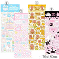 PVC waterproof cartoon stickers for agenda and notebook decoration in four style options