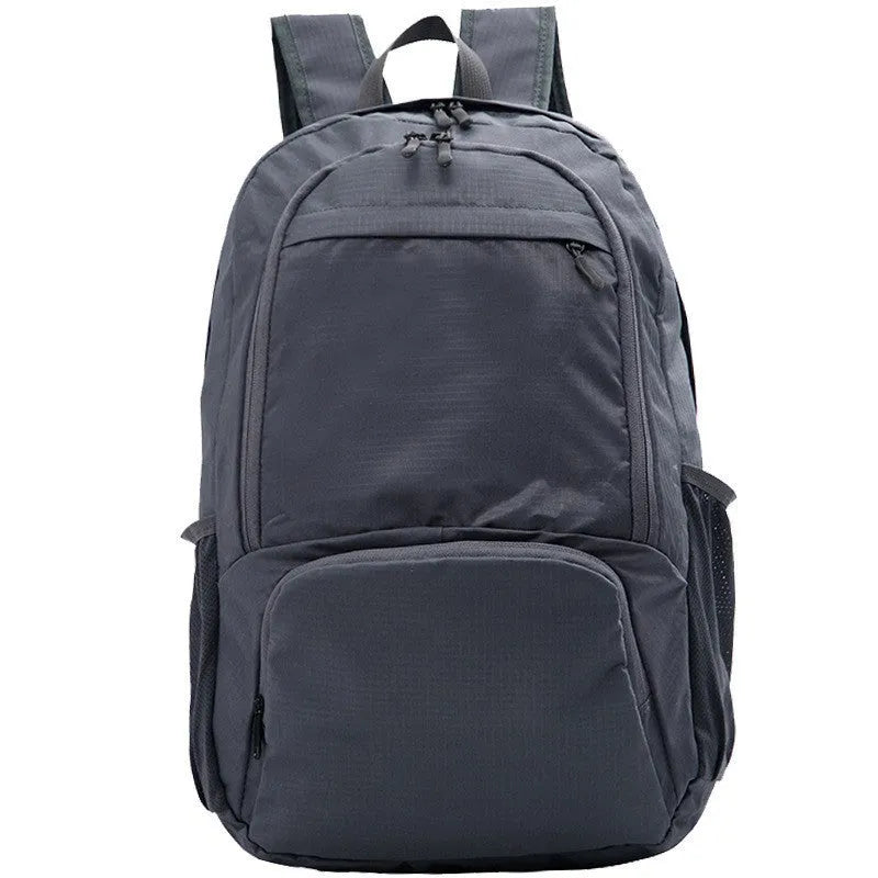 26 inch foldable waterproof Oxford cloth backpack in brick red colour