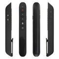 Flying Squirrel black ABS page turning pen laser pointer, 139 x 19 x 21 mm, with mini receiver